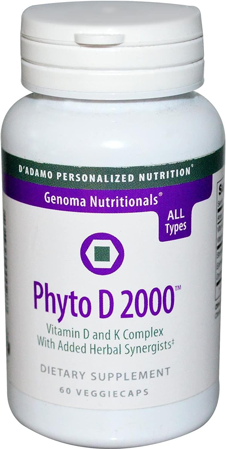 D'Adamo Personalized Nutrition Phyto D 2000 60 Cápsulas Vegetales