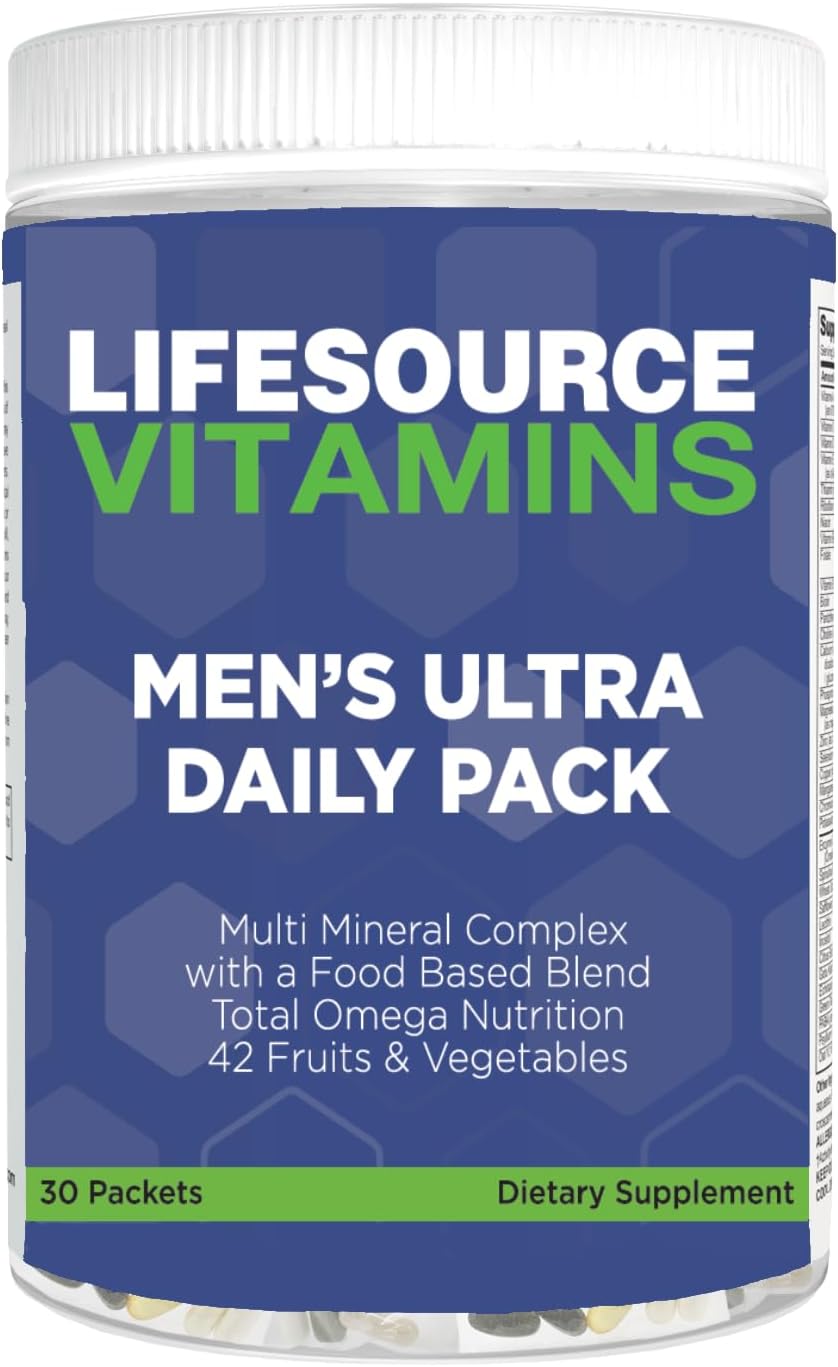LifeSource Vitamins Men's Ultra All in One Daily Pack
