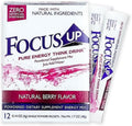 FocusUP Think Drink – Suplemento Natural para la Energía y Concentración, 12 Sticks
