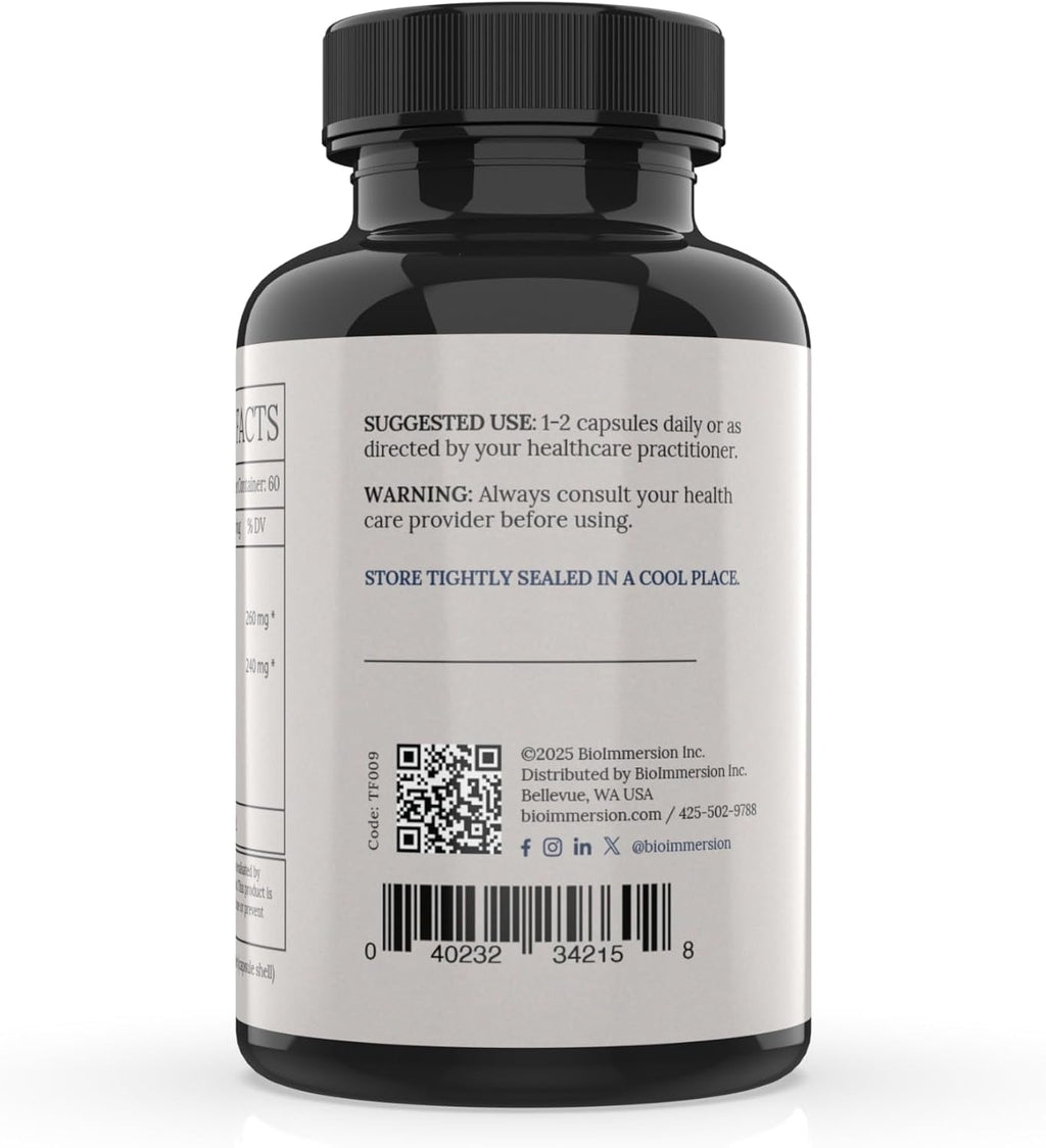 Suplemento de Boro Biodisponible, 6mg, 60 Cápsulas - Fructo Borato - BioImmersion