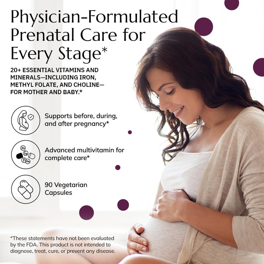 Neurobiologix Prenatal Evolved - Multivitamínico Prenatal Completo para Mujeres
