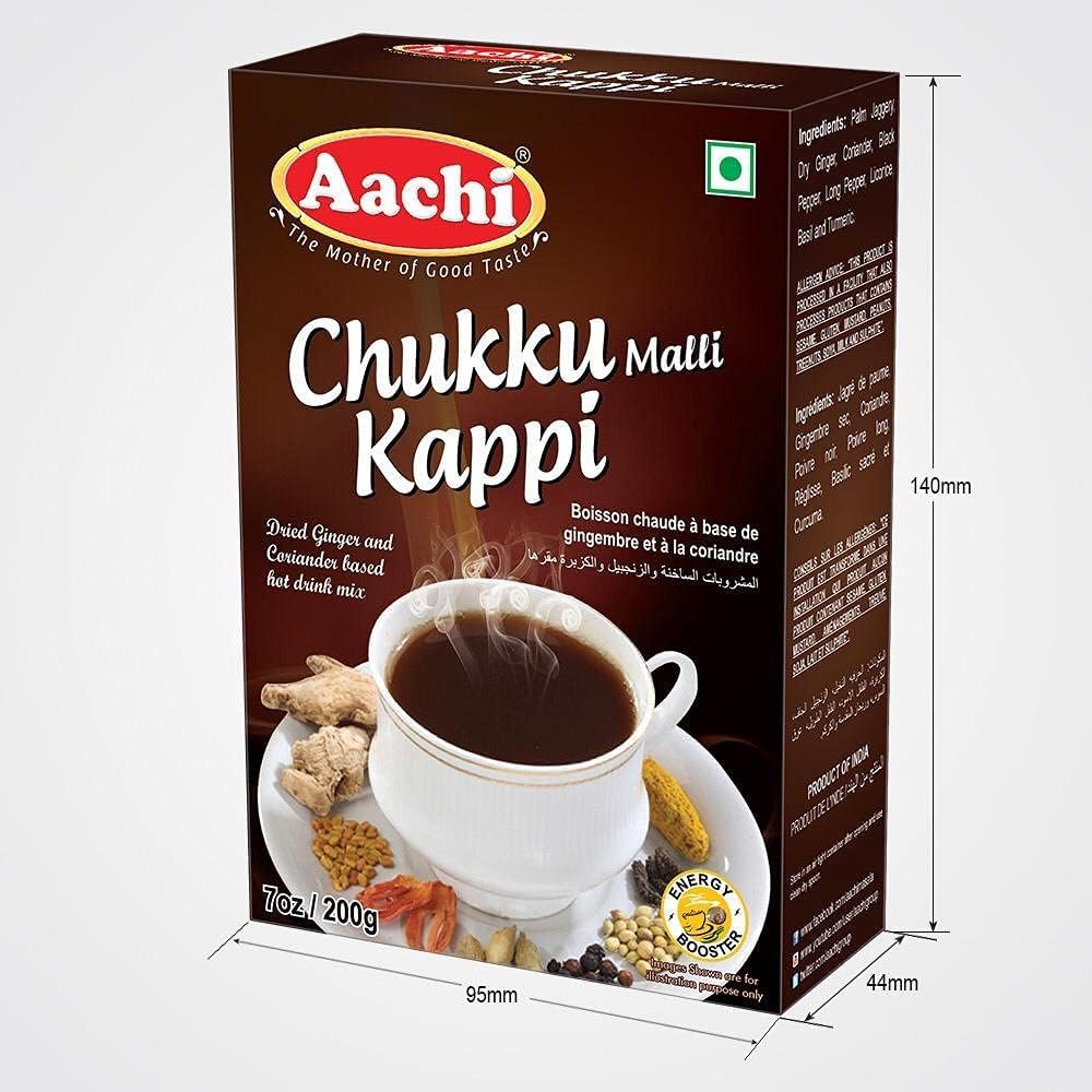 Aachi Chukku Mali Kappi 200g - Pack de 2 unidades