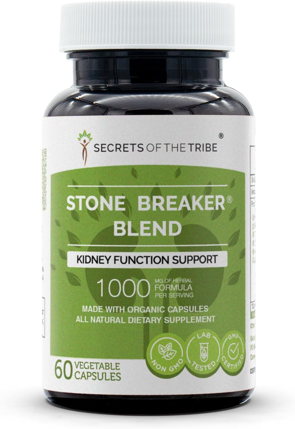 Secrets of the Tribe Stone Breaker Blend, 60 Cápsulas, 1000 mg
