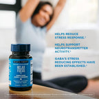 Wiley's Finest Relax Focus - Complemento Diario para el Estrés - Contiene L-Teanina, GABA, Vitamina B6 y Magnesio - 30 Cápsulas (30 Dosis)