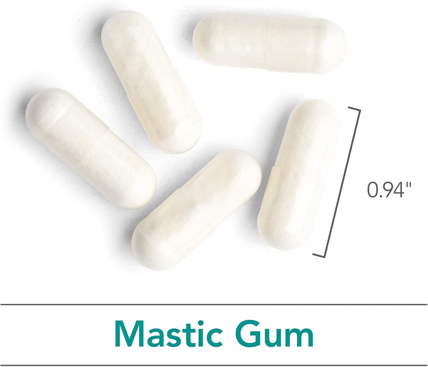 Allergy Research Group NutriCology Mastic Gum - Goma de Masilla de Quíos - 1000 mg por dosis - 60 Cápsulas