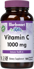 Bluebonnet Vitamin C 1000 mg – 180 Vegetable Capsules
