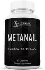 Justified Laboratories Metanail Probiótico 1.5B UFC 60 Cápsulas