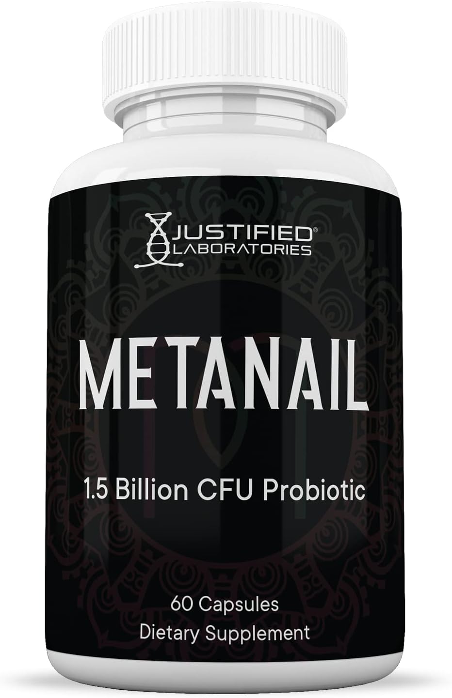 Justified Laboratories Metanail Probiótico 1.5B UFC 60 Cápsulas
