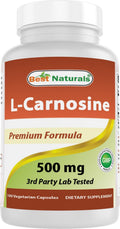 Best Naturals L-Carnosine 500 mg 100 Vcaps