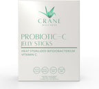 PROBIOTIC-C Jelly Sticks – Bifidobacterium y Vitamina C | 10 Billion UFC | Sin Gluten, Vegano, Sin Azúcar