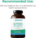 Butyrate Balance | Postbiótico de Tributirina para la Salud Intestinal | 60 Softgels