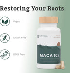 Extracto de Maca Peruana Orgánica 10:1 - 60 Cápsulas Gelatinizadas