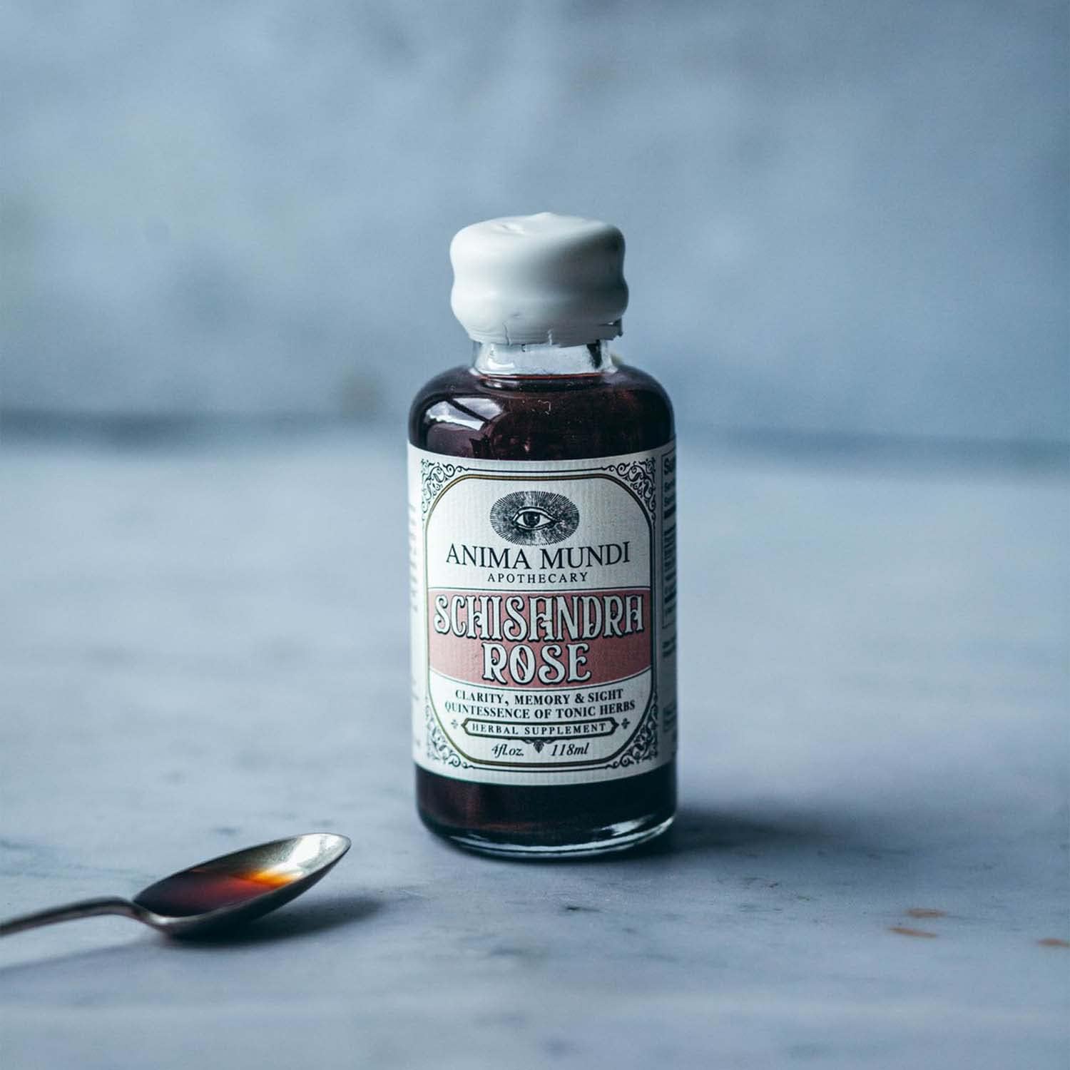 Anima Mundi Apothecary Schisandra Rose Elixir - Elixir Líquido de Schisandra y Rosa Silvestre (59 ml)