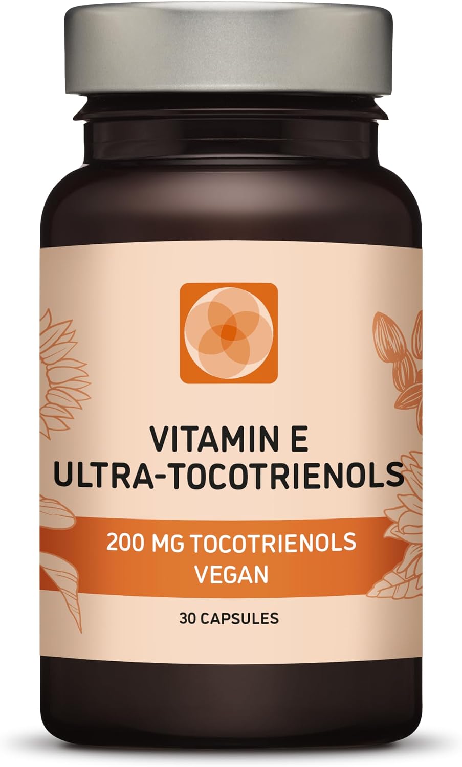 Ultra Tocotrienol 200mg – Vitamina E Vegana con los 4 Tocotrienoles