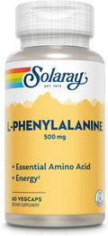 Solaray L-Phenylalanine 500 mg - 60 Cápsulas Veganas