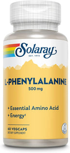 Solaray L-Phenylalanine 500 mg - 60 Cápsulas Veganas