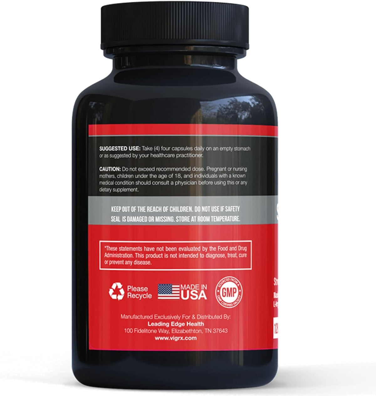 VigRX Max Volume Fórmula de Vitalidad Masculina - con L-Arginina, Zinc y Lecitina de Girasol - 120 Cápsulas – Image 3