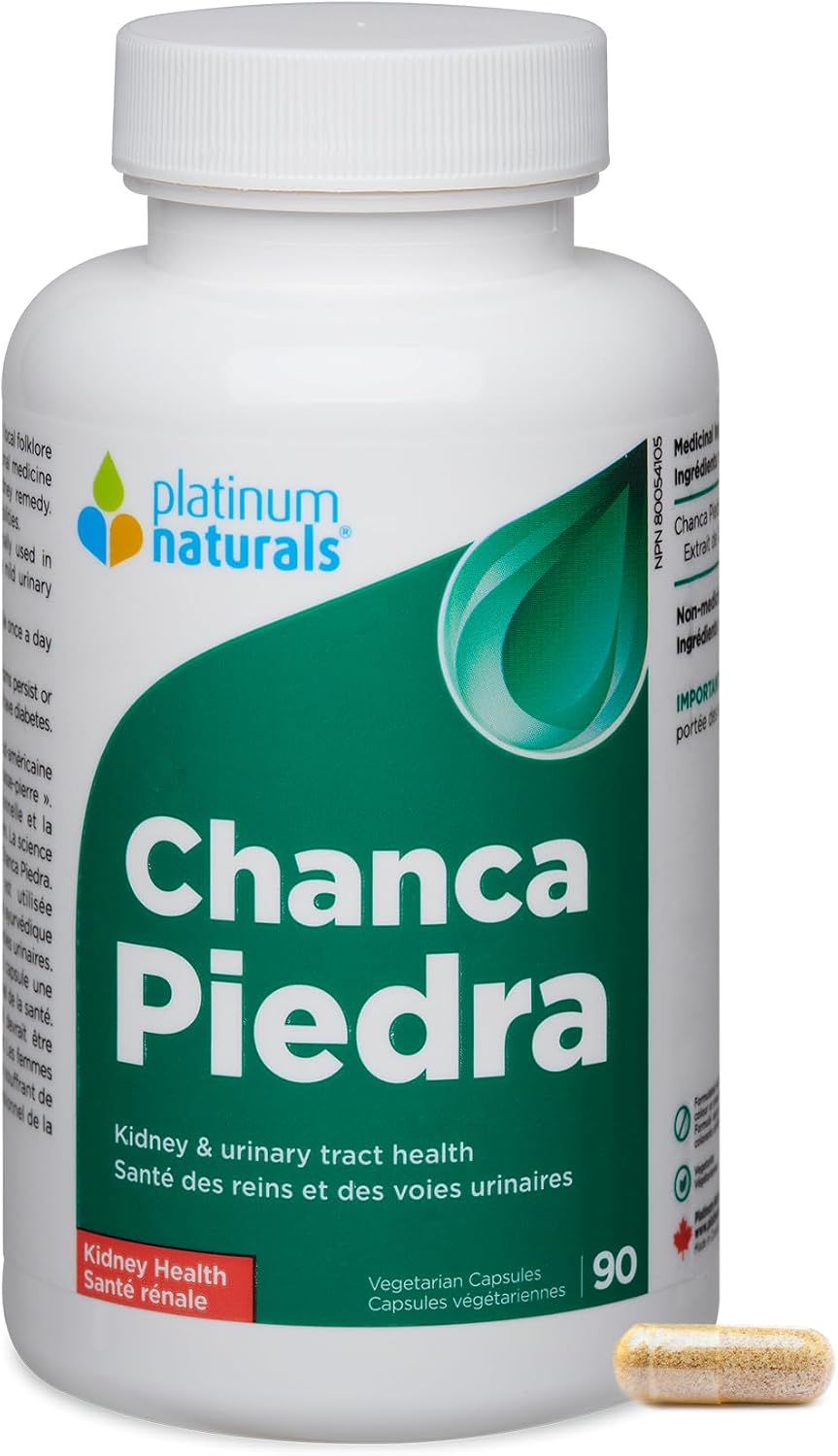 Platinum Naturals – Chanca Piedra | Salud Renal – 90 Cápsulas Vegetales