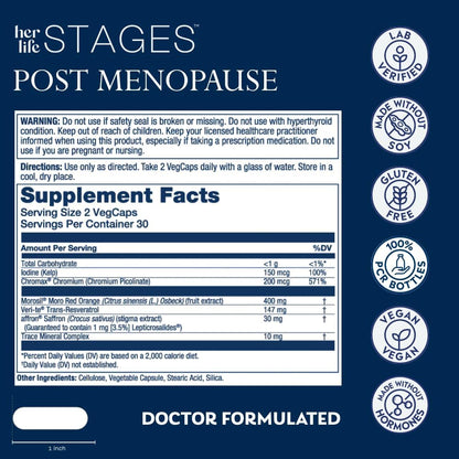 Solaray Postmenopause her Life Stages - – Resveratrol: Un potente antioxidante que se encuentra en la piel de las – Image 2