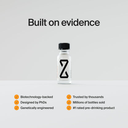ZBiotics — Probiótico antes de beber – Fácil de usar: Bebe una botella antes de empezar a beber alcohol. Su efecto – Image 7