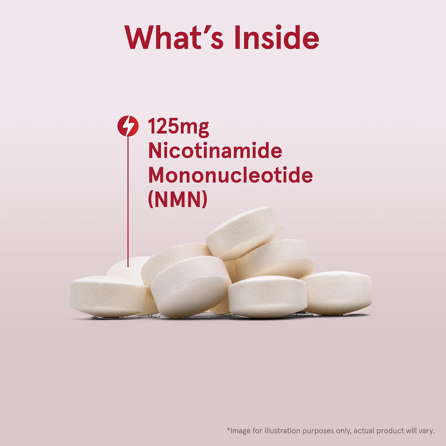 Jarrow Formulas Nicotinamida Mononucleótido (NMN) - 60 Comprimidos - Apoya la Producción de Energía