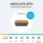 XYMOGEN MedCaps DPO - Activated B Vitamins with Botanical Blend - Supports Liver Function and Metabolism - Vegan, Gluten-Free, and Non-GMO - 120 Capsules