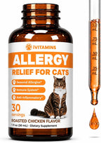 Alivio Natural para Alergias de Perros - Apoyo Contra Picazón y Estornudos - 30 ml