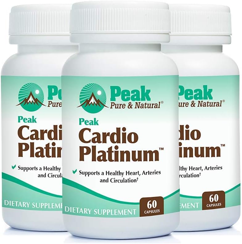 Peak Pure & Natural Peak Cardio Platinum 180 Cápsulas