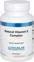 Douglas Laboratories Complejo de Vitamina E Natural - 100 Cápsulas Blandas