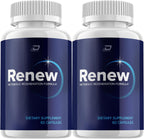 Renew Capsules Supplement - Metabolic Regeneration Formula (2 Pack, 120 Cápsulas)