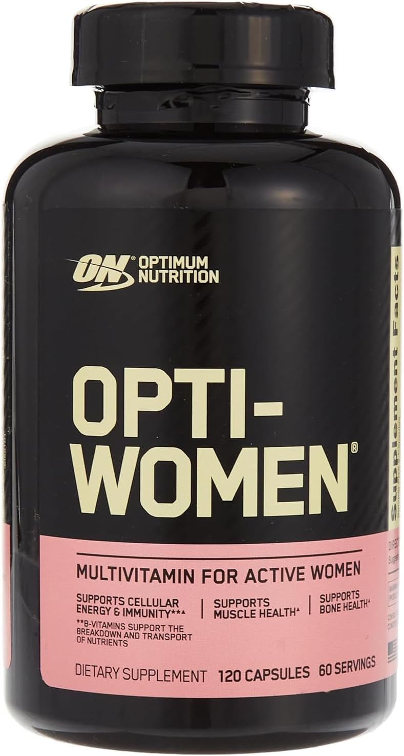 Optimum Nutrition Opti-Women, Multivitamínico para Mujeres, 120 Cápsulas