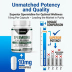 Probase Nutrition Spermidina (10mg de Spermidina 99% 3HCL) 120 Cápsulas