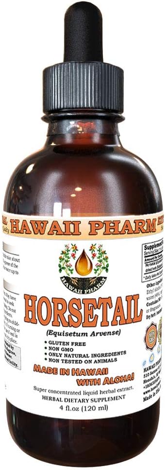 Extracto Líquido de Cola de Caballo (Equisetum arvense) - Hawaii Pharm 118 ml