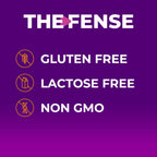 THE-FENSE Beta Glucano, Vitamina C y Zinc Cápsulas - Apoyo Inmunológico para Mujeres y Hombres - Sin Gluten ni Lactosa, No-GMO - 60 Cápsulas