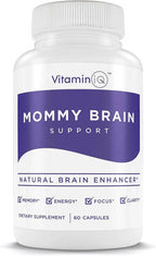 VitaminIQ Mommy Brain Postnatal - 60 Cápsulas - Salud Cognitiva, Estado de Ánimo y Energía