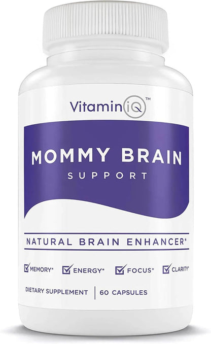 VitaminIQ Mommy Brain Postnatal - 60 Cápsulas - Salud Cognitiva, Estado de Ánimo y Energía – Image 1