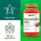 Sea Moss Gel (24oz) - 92 Vitaminas y Minerales - Recolectado Silvestremente - Saint Lucia