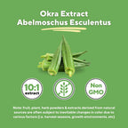 Vitapia Extracto de Okra 10:1 - 120 Cápsulas Veganas - Salud Cardíaca y Digestión