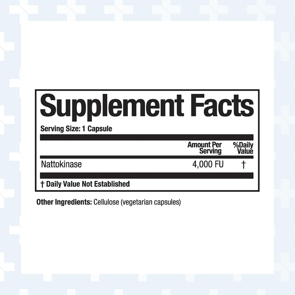 Arthur Andrew Medical Nattovena Nattokinase 4000 FU 180 Capsules