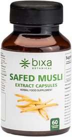 Bixa Botanical Polvo de Safed Musli Ayurvédico Natural - 454 g (16 onzas)