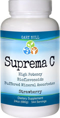 Gary Null's Suprema C Strawberry Powder - Vitamina C en Polvo