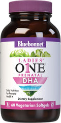 Bluebonnet Early Promise Prenatal Gentle DHA 200 mg, 60 Cápsulas Vegetales