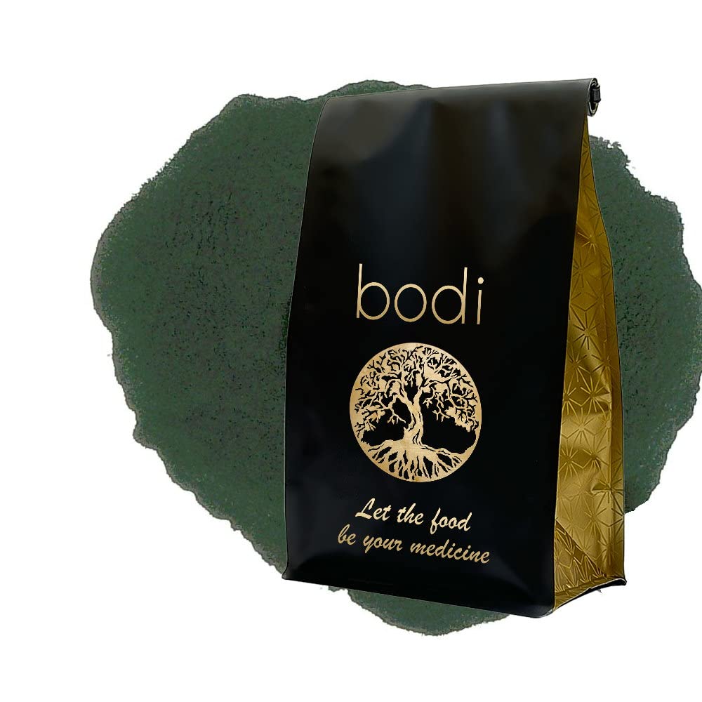 bodi: Polvo de Alga Verde Azulada AFA | 2 oz | 100% Puro Natural