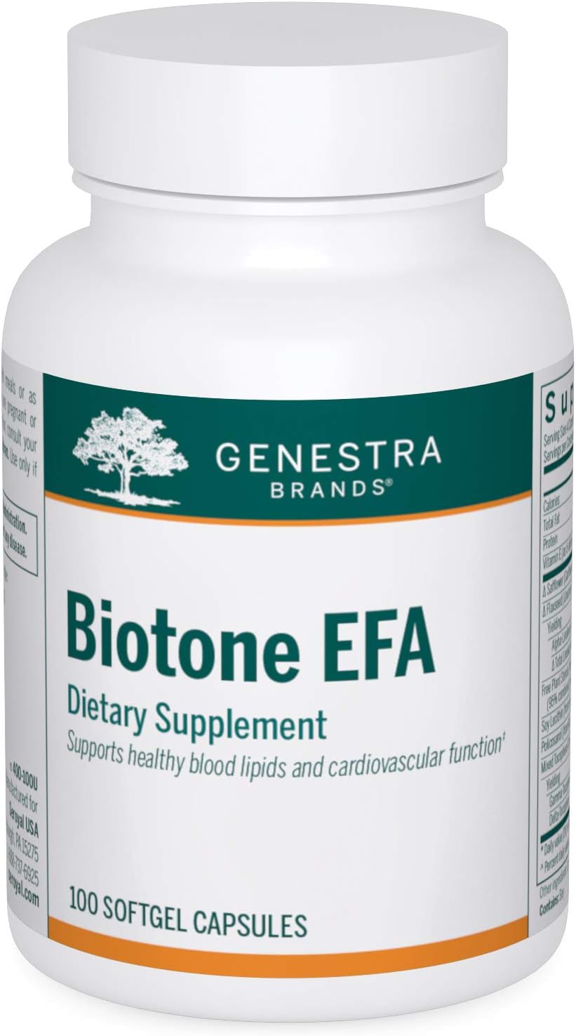 Genestra Brands Biotone EFA | Suplemento de Ácidos Grasos Esenciales | 100 Cápsulas