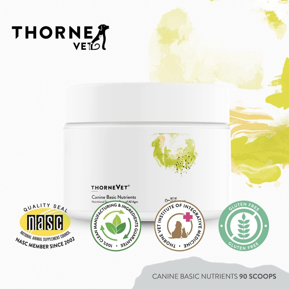 Canine Basic Nutrients Powder – Multivitamínico para Perros, 90 Dosis