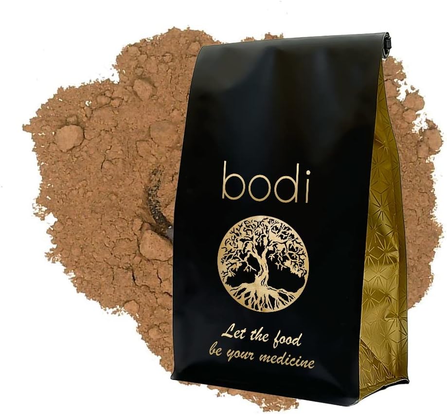 bodi : Polvo de semilla de guaraná puro natural, 1 lb (454 g)