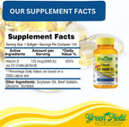 Greenfield Nutritions Vitamina D3 Halal 5000 IU - 120 Softgels de Gelatina de Res