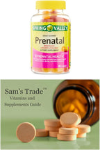 Spring Valley Gominolas Multivitamínicas Prenatales, 90 unidades