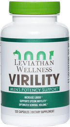 Virility - Potencia Masculina | Zinc (10 mg), Lecitina de Girasol (1200 mg), Extracto de Apio (1000 mg), Raíz de Maca (250 mg) | 120 Cápsulas