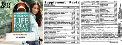 Source Naturals Women's Life Force Multiple – El magnesio contribuye a la función muscular normal. – Image 5